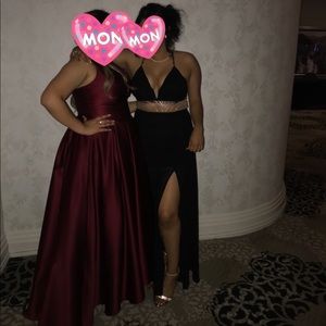 Soieblu black dress with lace